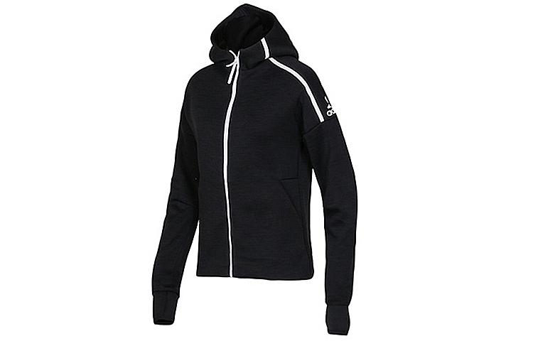 Мужская куртка Adidas Z.N.E Куртка из вязаного материала Унисекс Черный
