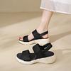 Fashion Women's Platform Sport Sandals Fashionable 2025 Summer Comfortable Woman Shoes Beach Green Sandal Black Sandalias