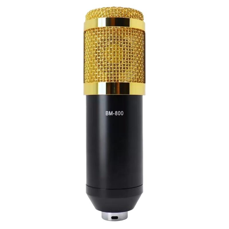 BM-800 Micro Studio Professionnel Sound Card Live Broadcast Micrfono Condenser Microphones