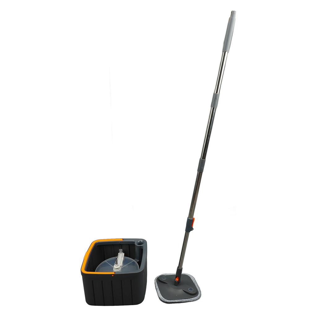 Набор ведер для швабры с функцией самоотжима, грязная и чистая вода, вращающаяся на 360 градусов система ведер для швабры