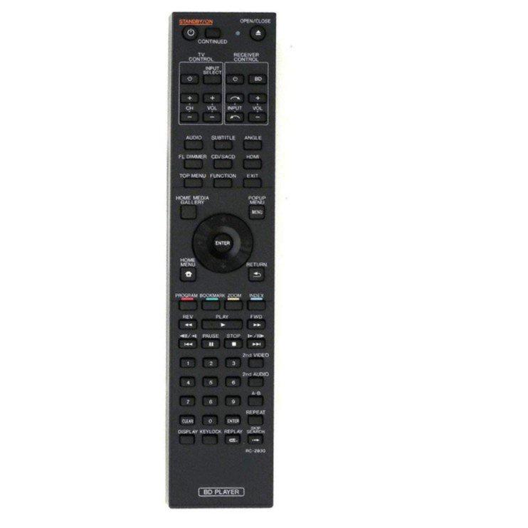 Pioneer RC-2930 Remote Control Fit for  Blu-Ray BD Disc Player BDP-140 BDP-440 BDP-450 BDP-3110 BDP-3120 BDP-05FD BDP-23FD BDP-62FD BDP-80FD BDP-150-K