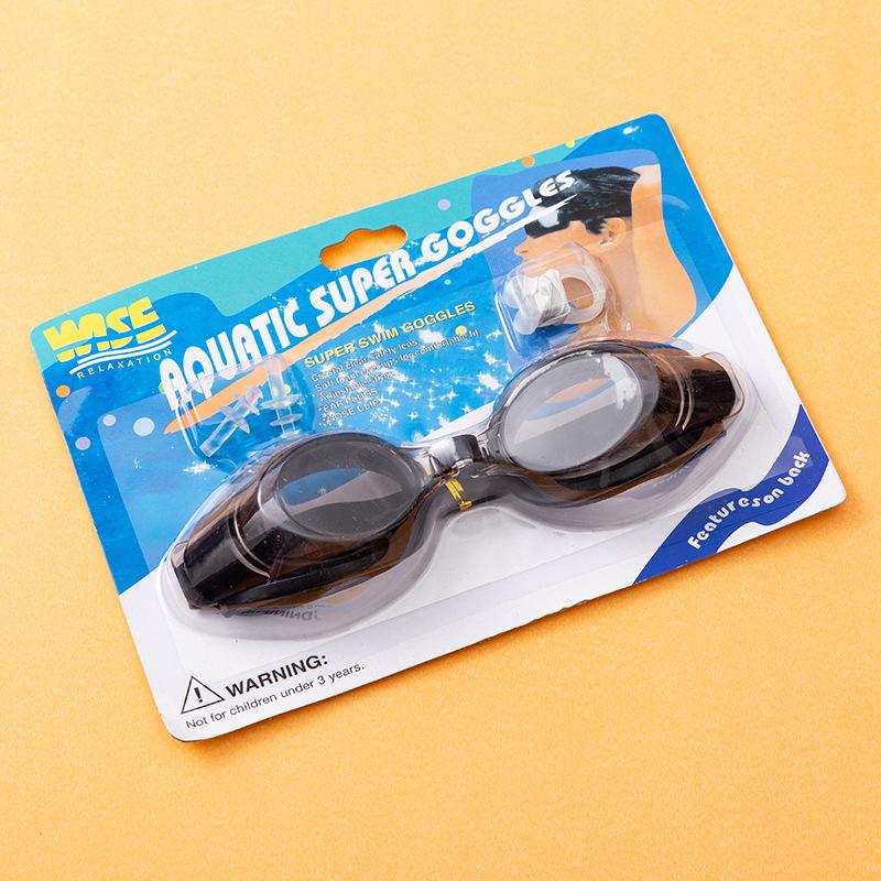 Anti Fog Swimming Goggles Waterproof Hd Swim Pool Water Sport Adjustable Adult Children Silicone Diving Surfing Eyewear With Box