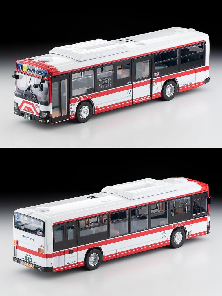 TOMYTEC Tomica Limited Vintage Neo Isuzu Elga Meitetsu Bus Finished Product 1/64 LV-N245f