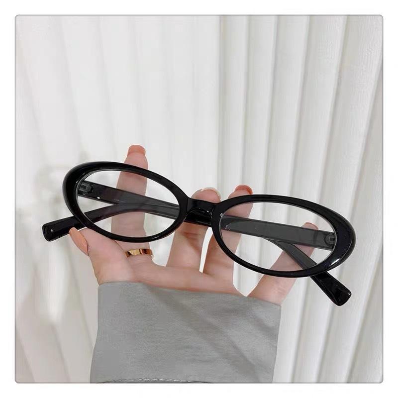 Стильные и простые женские ретро-очки High Sense Small Oval Glasses Anti-Blue Light