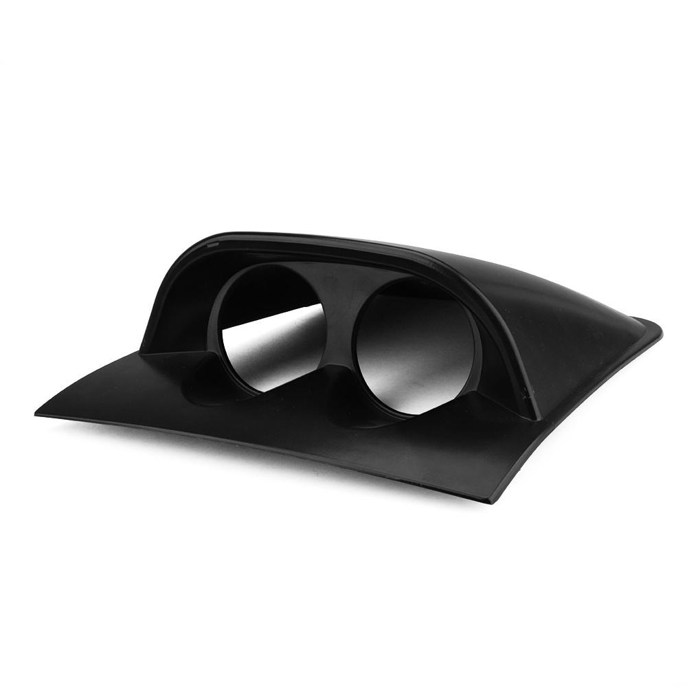2 inch 52mm dash board dual Triple gauge pod black carbon Fiber color Gauge Pod Mount Holder