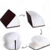 Складной креативный светодиодный складной ночник-книжка с USB-зарядкой, трехцветный, защита глаз, освещение для спальни, кабинета