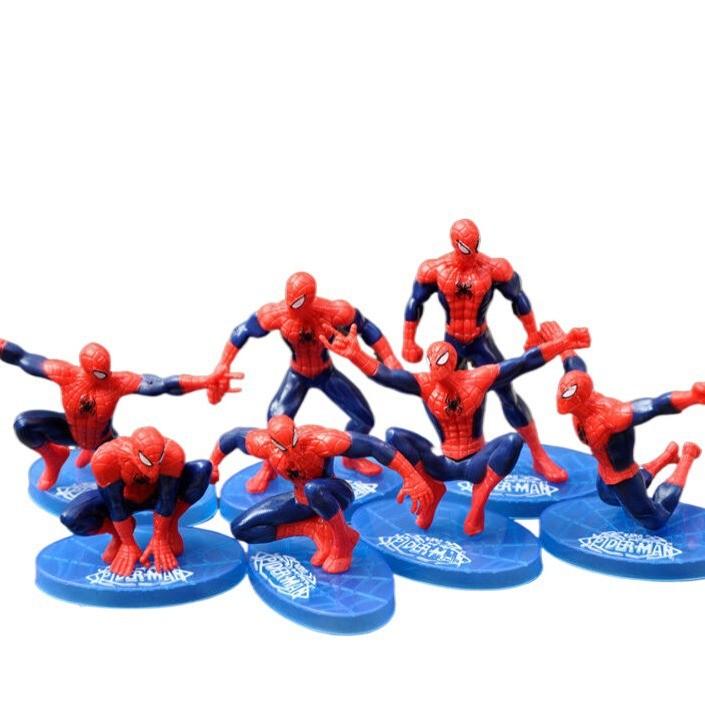 Charming Spider-man Desktop Decoration Marvel Avengers Childrens Toy Figurine