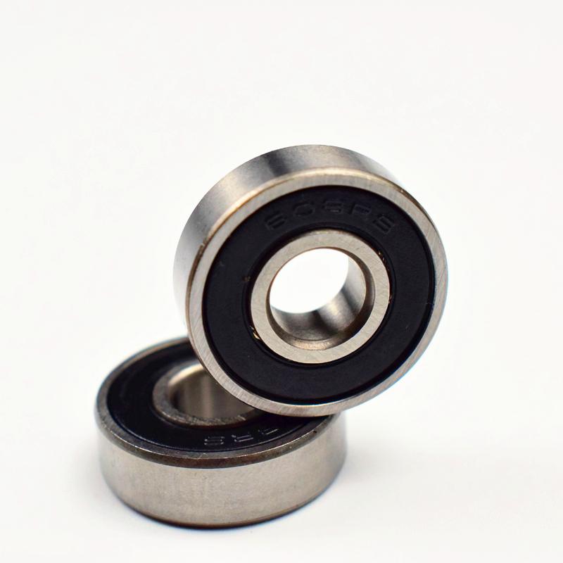 Подшипник 608RS 10 шт. 8*22*7(мм) хромированная сталь, резина, герметичный