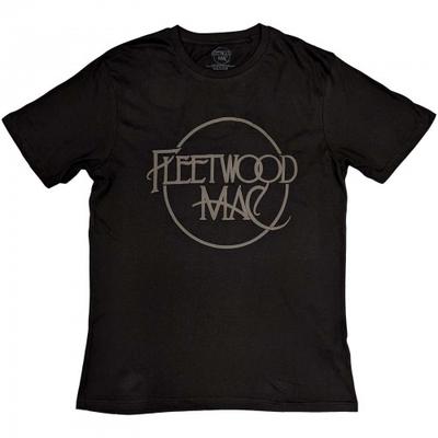 Fleetwood Mac классическая хлопковая футболка унисекс с логотипом для взрослых