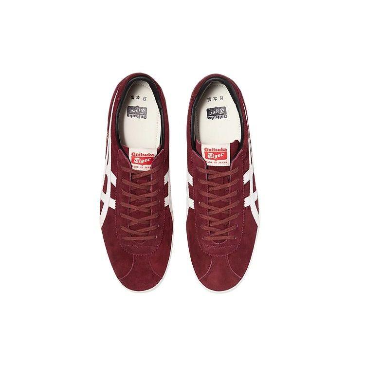 ONITSUKA TIGER Vickka Nm Удобные Универсальные Нескользящие Низкие Повседневные Кроссовки Унисекс Алый 1183B443-600