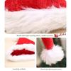Pom Pom Plush Christmas Hat Faux Fur Trim Festive Santa Cap Christmas Santa Hat  Christmas Parties