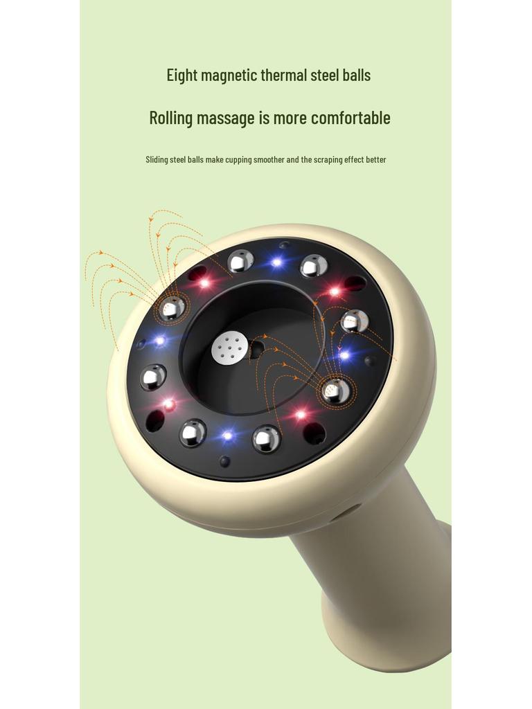 Умный электрический вакуумный массажер Xinbailu с тепловой и вакуумной терапией