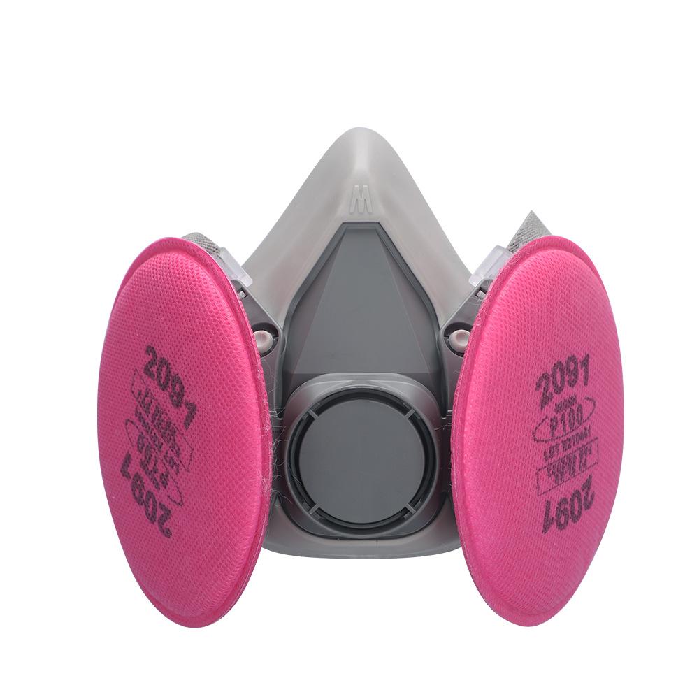 «Защитный противогаз 6200 для защиты от распыляемой краски, пестицидов, химикатов и формальдегида»