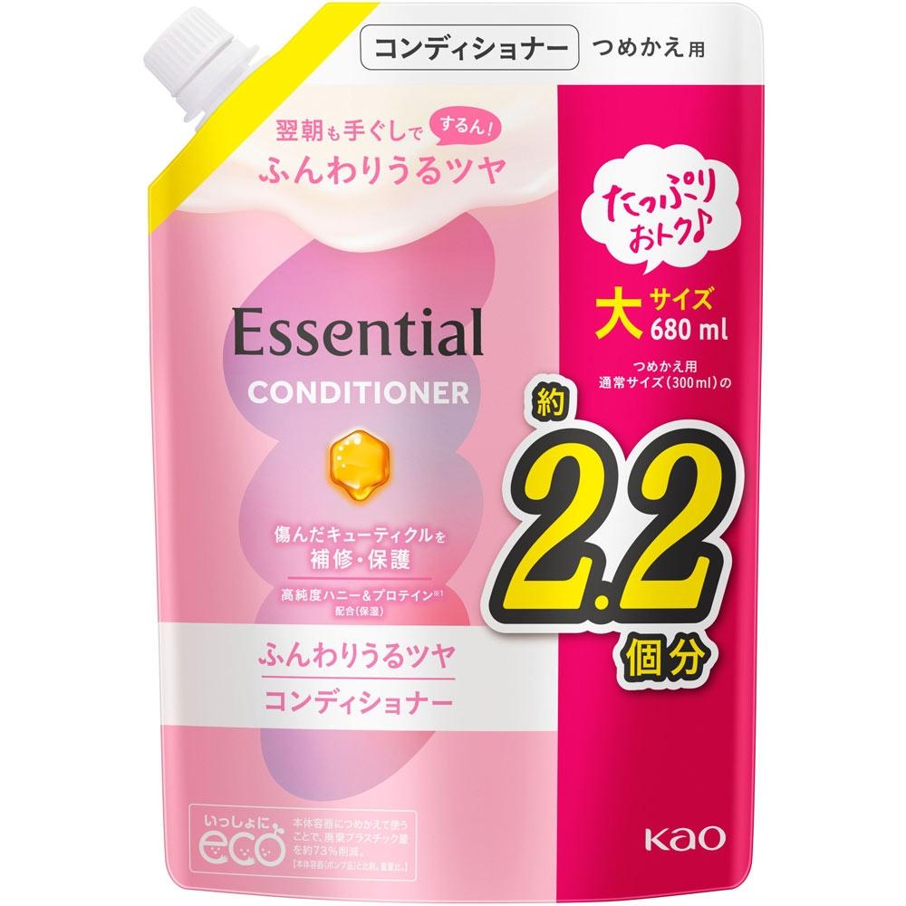 Essential Kao Essential Soft Moisturizing Gloss Condenser Refill 680ml