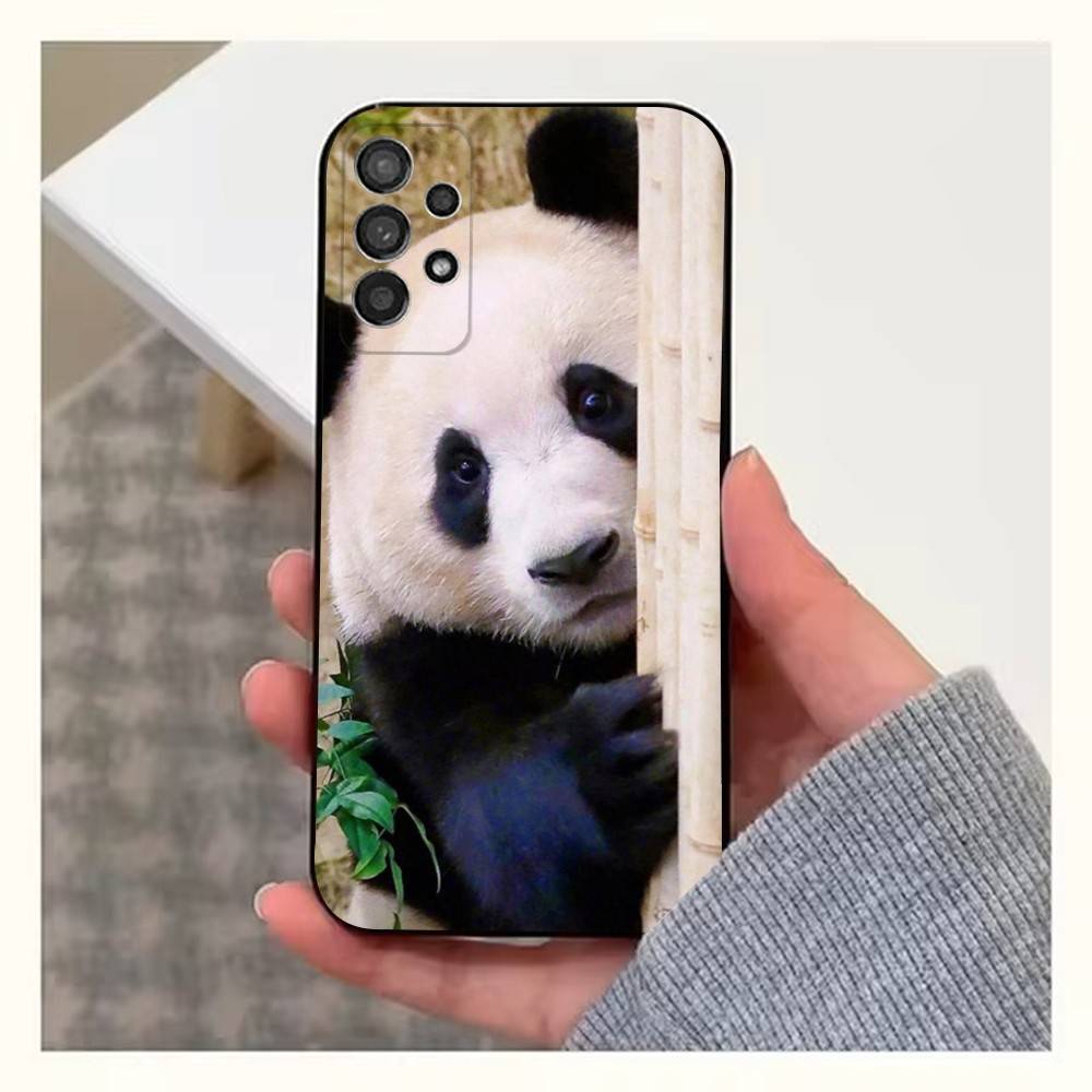 Милый F-Fubao Животное Панда Для Samsung S9,S10,S20,S10,S21,S25,S24,S23,Ultra,FE,Plus,Lite,Мягкий Силиконовый Черный Чехол