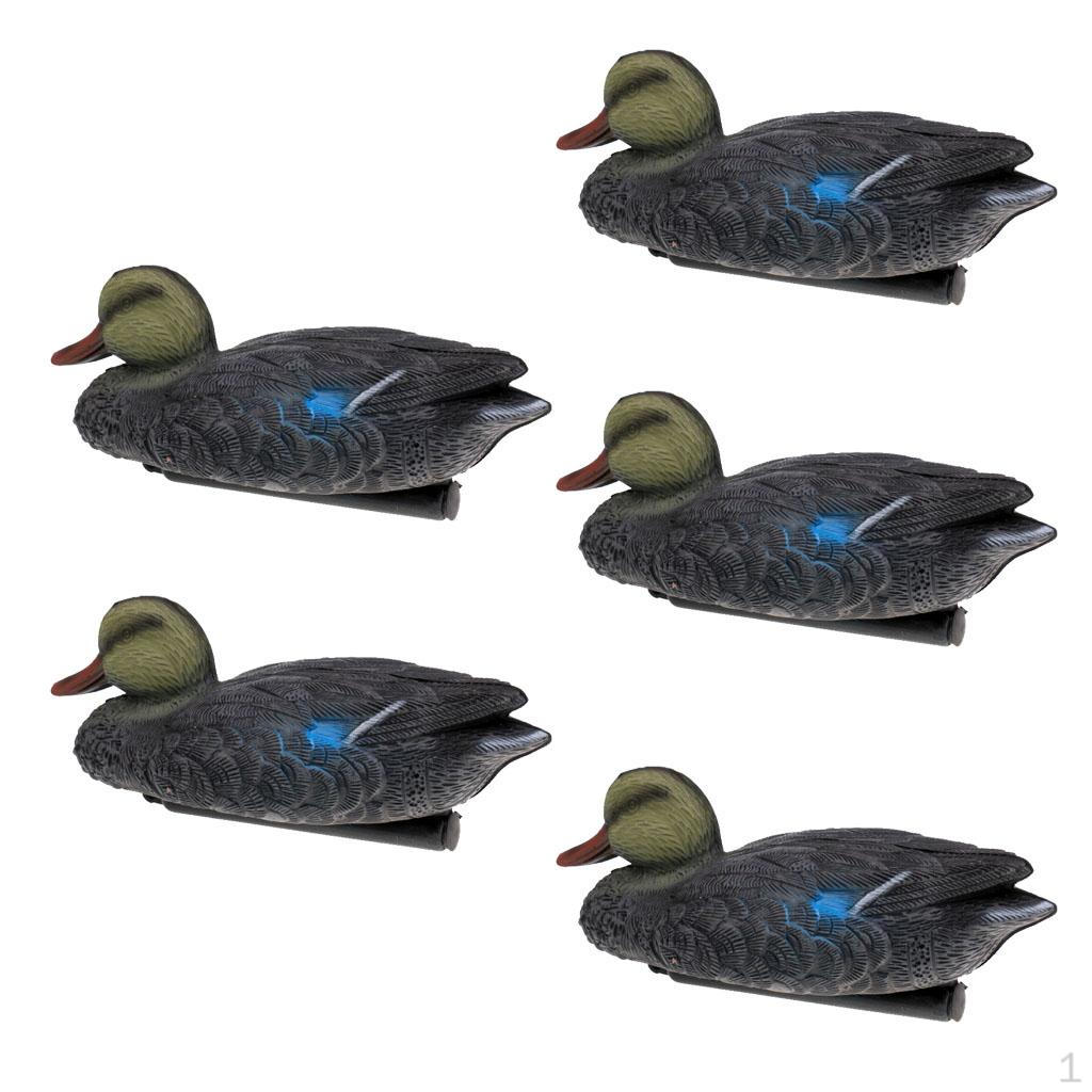 5 Pieces Portable Mallard Duck for Hunting Garden Yard Ornaments