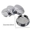 56/64mm Car Wheel Center Hubcaps Cover Badge for Jeep Tj Compass Grand Commander Cherokee Renegade Liberty Patriot Accessories