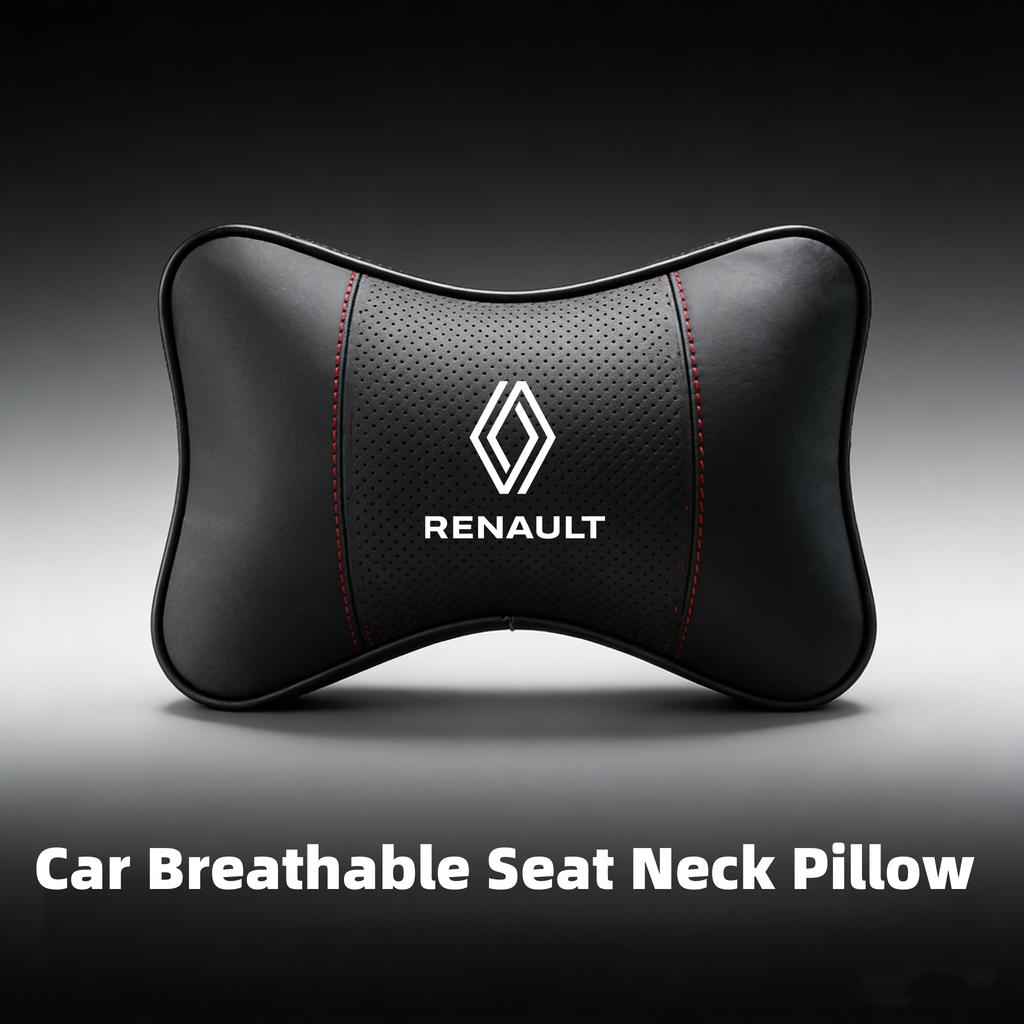 1Pcs Car Headrest Auto Breathable Seat Neck Pillow FOR RENAULT MEGANE 4 SCENIC TALISMAN ESCAPE 5 KOLEOS 2017 2018 2019 2020 key Z666