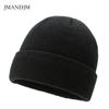 Winter Men's and Women's Hats Outdoor Riding Cold-proof and Warm Ear Protection Knitted Hat Korean Version Fashionable Versatile Solid Color Dome Hat