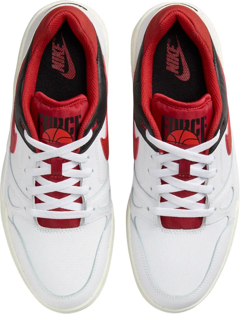 Кроссовки Nike Full Force Low (FB1362-102) белый/черный/парус/мистический красный