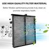 2PCS Cabin Air Filter For MAZDA 3 CX-5 CX-4 Atenza MAZDA CX-8 KD4561J6X 9A KD45-61-J6X GV9B61J6X