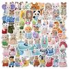 55 Adorable Calico Critters Stickers for Luggage, Laptops, Notebooks, and Phone Cases