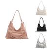 Fashionable Butterfly Bow Large Capacity Shoulder Bag 2024 Spring New Korean Style Street Trend Pu Tote Bag