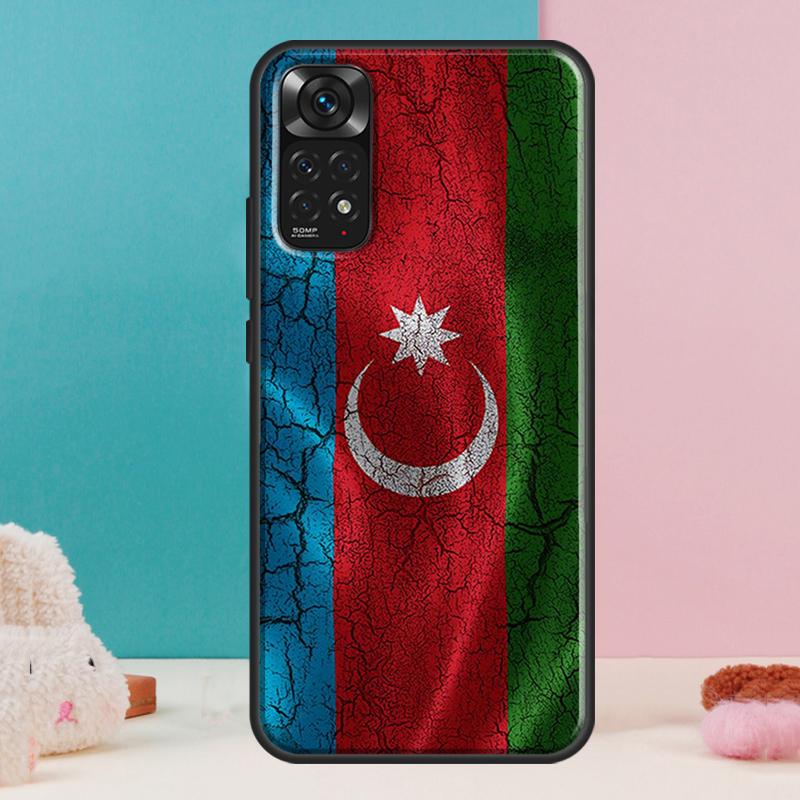 Чехол Флаг Азербайджана для Xiaomi Redmi Note 13 Pro 14 12 11 9 10 9S 10S 11S 12S Redmi 14C 13C 10C 12C