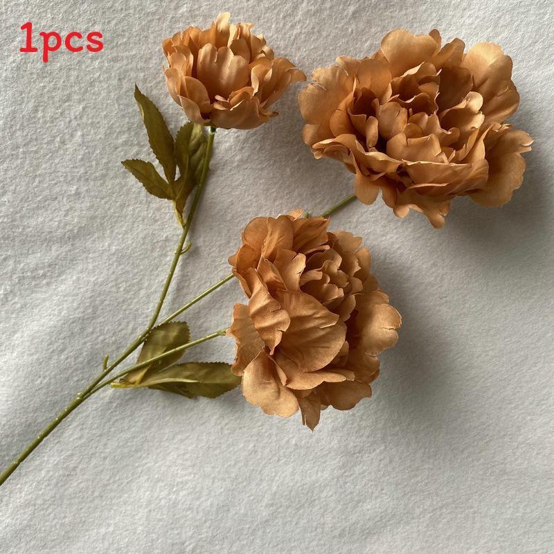 Artificial Peony Flowers For Wedding Centerpiece Home Staging Photography Prop