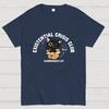 Existential Crisis ClubSchrödinger Cat Art Print Cotton Casual Cool Loose T-Shirt