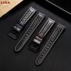 Ремешки для часов из натуральной кожи ручной работы 20 мм 18/22/24/26 мм для Panerai для Omega Мягкий Мужской Винтажный Дышащий Браслет Ремень из Коровьей Кожи