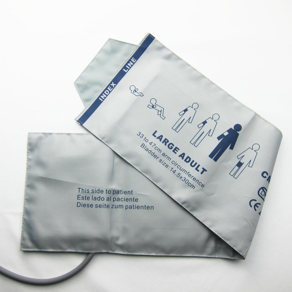 Высококачественная сменная манжета для измерения артериального давления, окружность руки 33-48 см, аксессуары для больничного монитора(СМ-1024С-07)