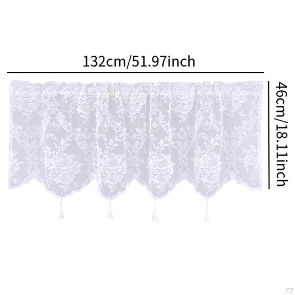 Утепленный оконный ламбрекен с карманом для штанги для спальни и кухни