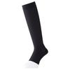 Work Socks Compression High Socks No Toes SO19 Black JP SS [Midori Anzen]