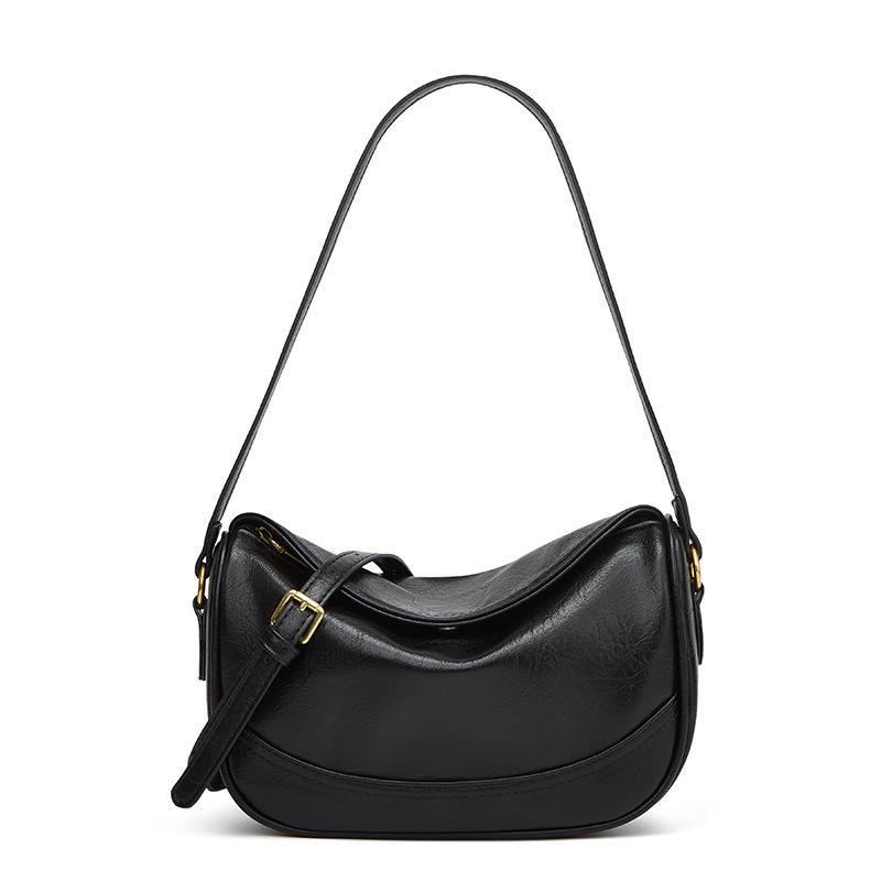 2025 Meillard Винтажный Корейский Дизайн Женская Сумка Кроссбоди и На Плечо - Универсальный Стиль Пельмень