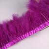 10 Meters Natural Turkey Marabou Feather Trim Ribbon Feather Fringe For Wedding Dress Decor Sewing Accessories Plumas