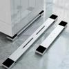 2 Pack Heavy Duty Appliance Stand with Wheels Adjustable Height Base for Refrigerator Washing Machine Dryer
