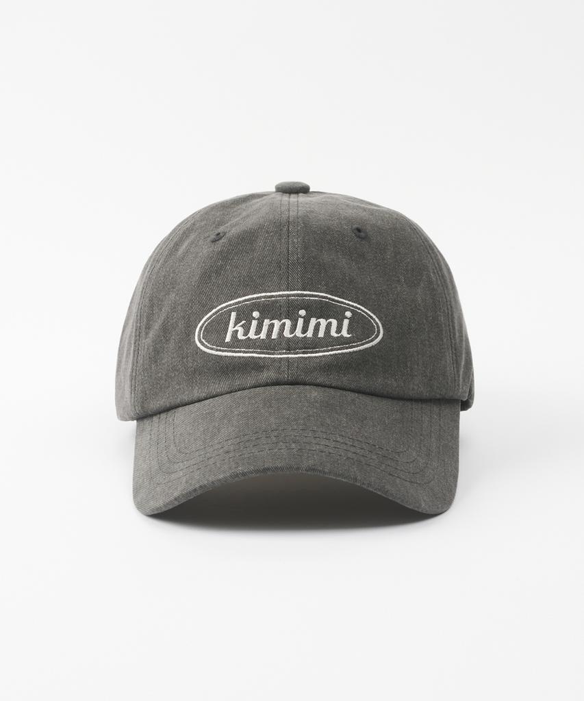 Кепка с логотипом Kimimi Угольный