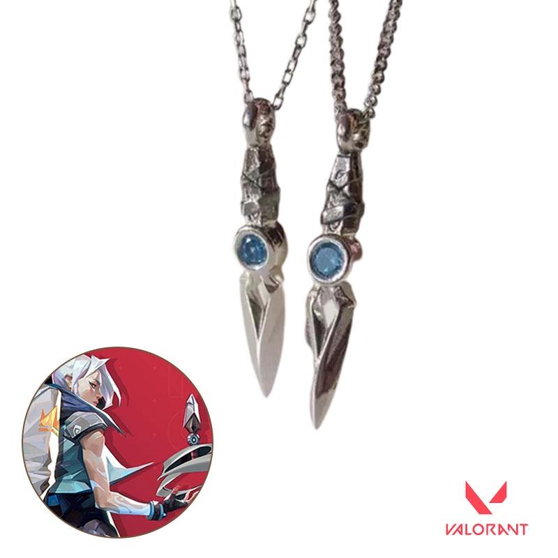 Stylish Valoran Jette Necklace With Geometric Alloy Pendant