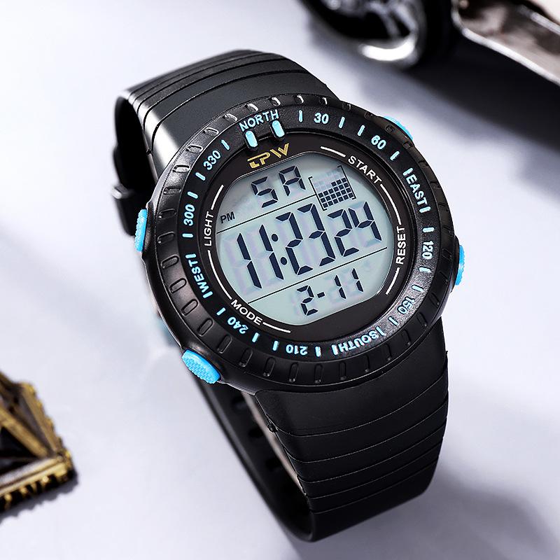 TPW Мужские роскошные аналоговые цифровые военные армейские спортивные светодиодные водонепроницаемые наручные часы