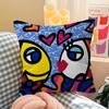 Britto Quick Drying Dish Cushion Cover Inches Farmhouse Decor Home Throw Pillow Covers for Couch Decorations