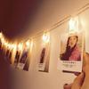 LED String Lights with Clips To Hang Pictures for Decoration Internet Celebrity Room Decoration Photo Studio Wall Lights String