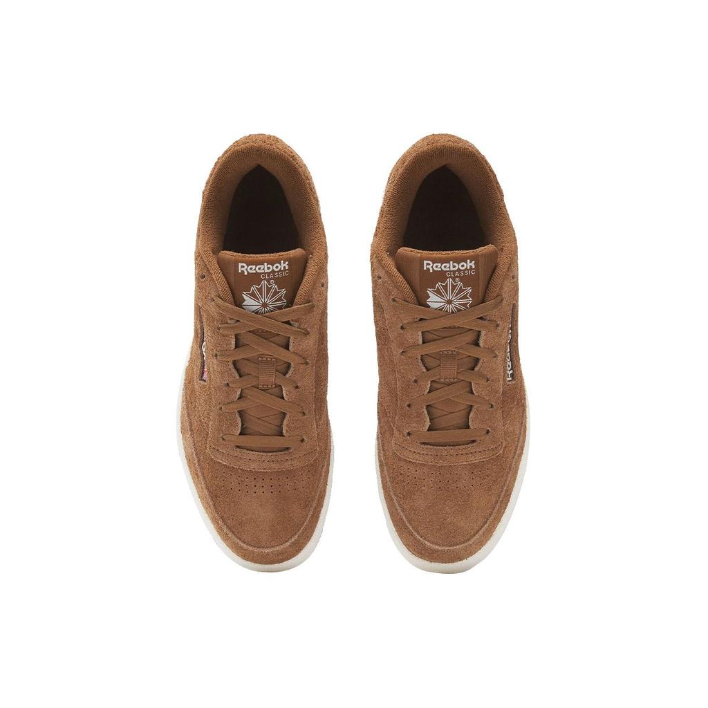 Reebok Club C 85 Comfortable Versatile Low-Top Sneakers Men Sneakers Brown 100033003