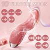 10 Vibration Modes French Kissing Modes Realistic Heating Tongue Vibrator,USB Charging Waterproof Sex Toys for Women Clit