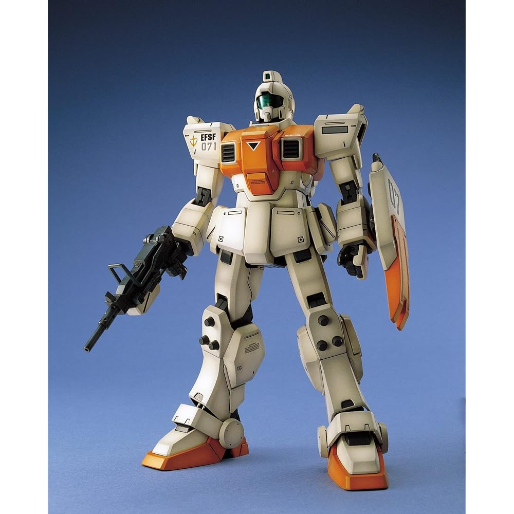 Bandai Spirits MG Mobile Suit Gundam 08th MS Team Ground Type GM 1/100 Масштаб Пластиковая Модель с Цветовой Кодировкой