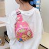 School Bag Cartoon Children's Bag New 3-6 Year Old Boys and Girls Kapibara Change Bag Casual Versatile Breast Bag Oblique Batch