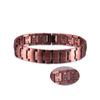 Ikuinen Magnetic Bracelet Pure Copper Men's Hand Bracelets 15mm Germanium Bracelet Male Balance