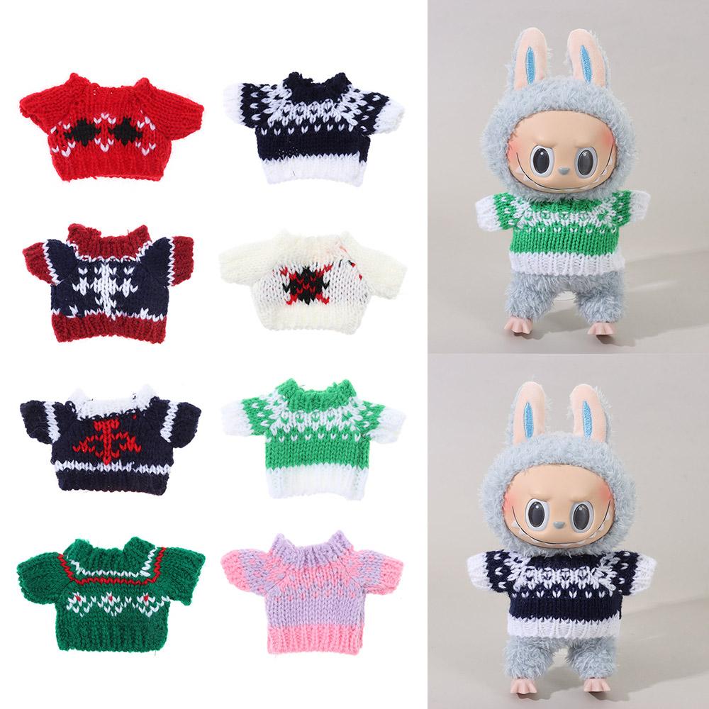 Hand-made Doll Clothes 10cm Cotton Doll DIY Clothes Changing Doll Accessories for Children Toys