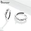 100% Real 925 Sterling Silver Earring Elegant Butterflies Hoop Earrings Exquisite Jewelry Gift for Girl or Women