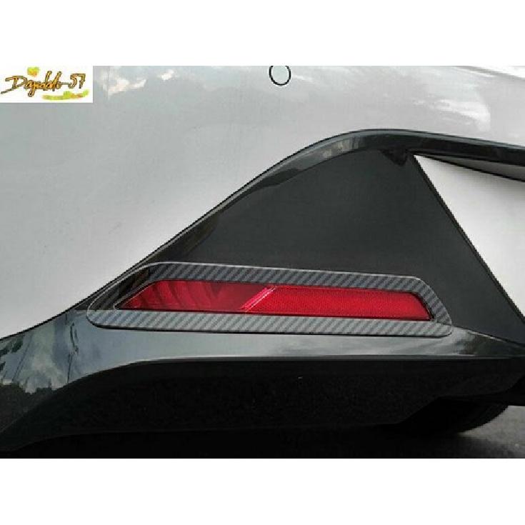 For Hyundai Sonata - Rear Fog Light Lamp Cover Trim Carbon Fiber Decor